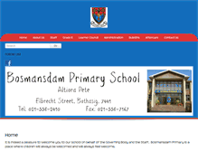 Tablet Screenshot of bosmansdam.primary-school.co.za